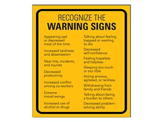 Recognize Warning Signs