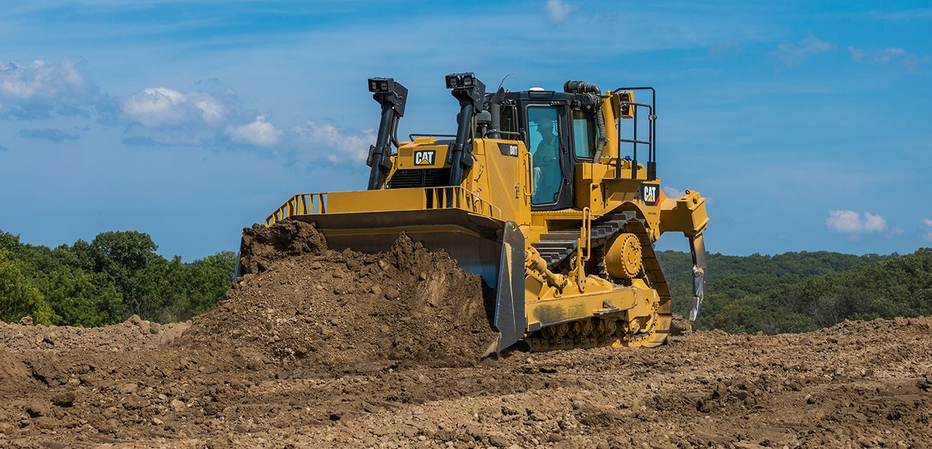 Dozer pushing dirt with 3D, グレード3Dを使用することで、ブレードの動きを自動化させ、高い生産性を発揮できます。