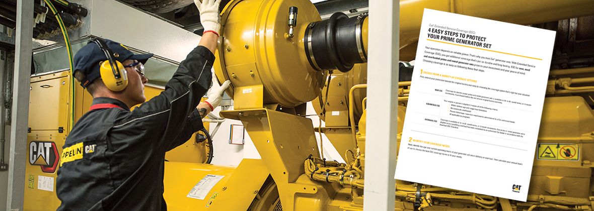 ESC pour groupes électrogènes pour alimentation principale