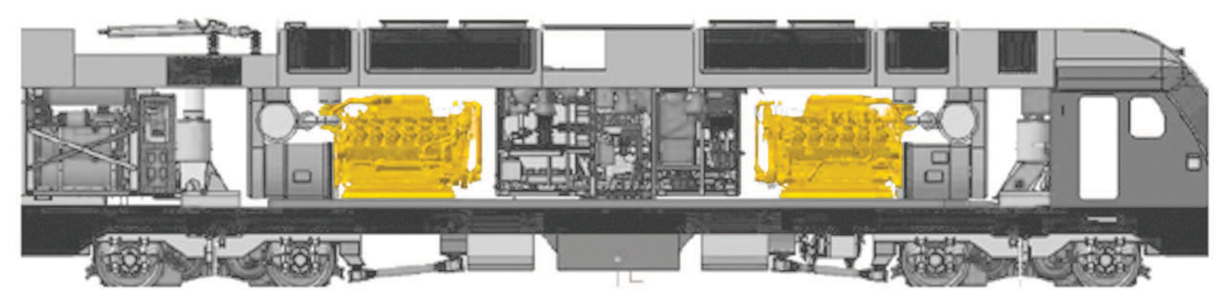 2-Engine Diesel-Electric礼貌轰炸