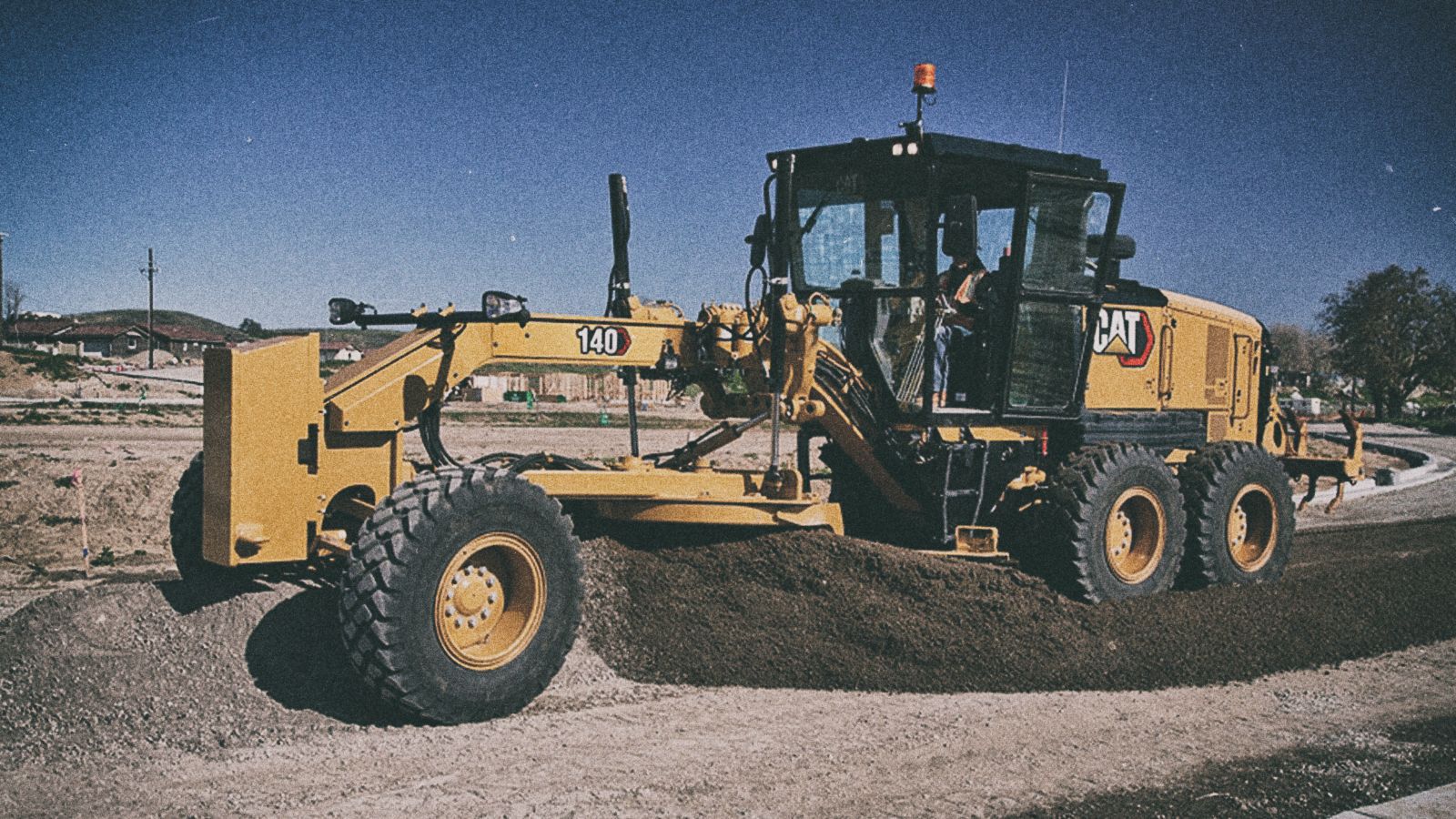 caterpillar grader