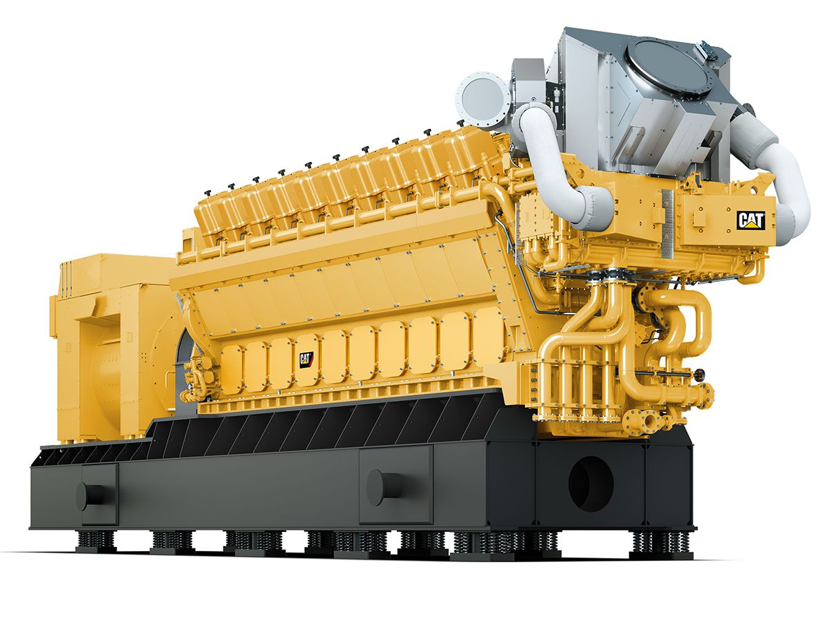 Cat® G20CM34 gas generator set 