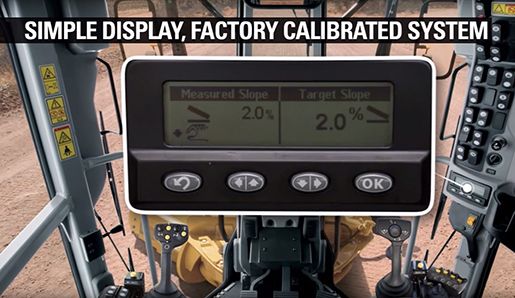 Cat Grade with Cross Slope