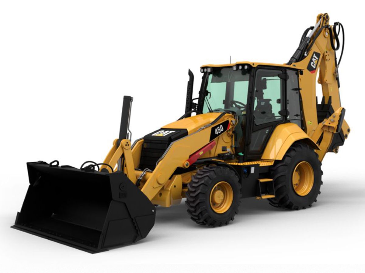 cat backhoe loader toy