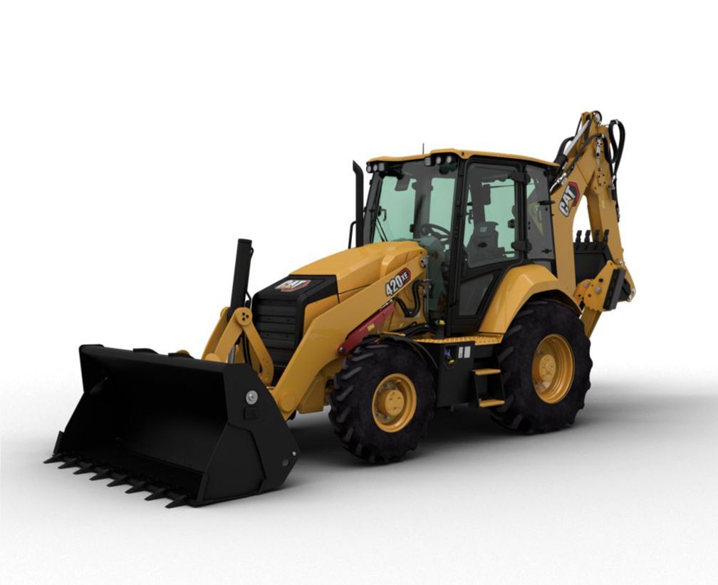 Cat backhoe loader