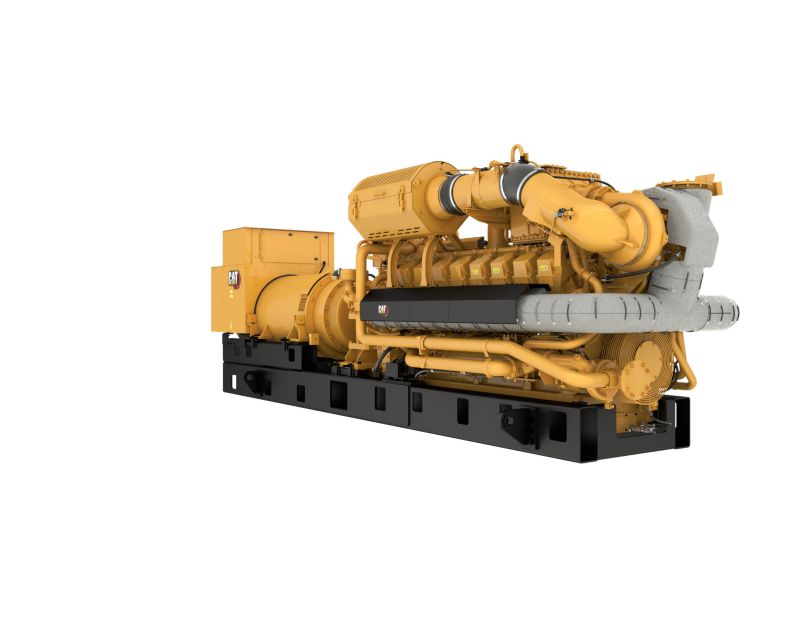 G3516H 60 Hz Gas Generator Sets Front Right view
