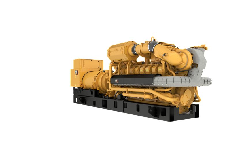 G3516H 60 Hz Gas Generator Sets Front Right view