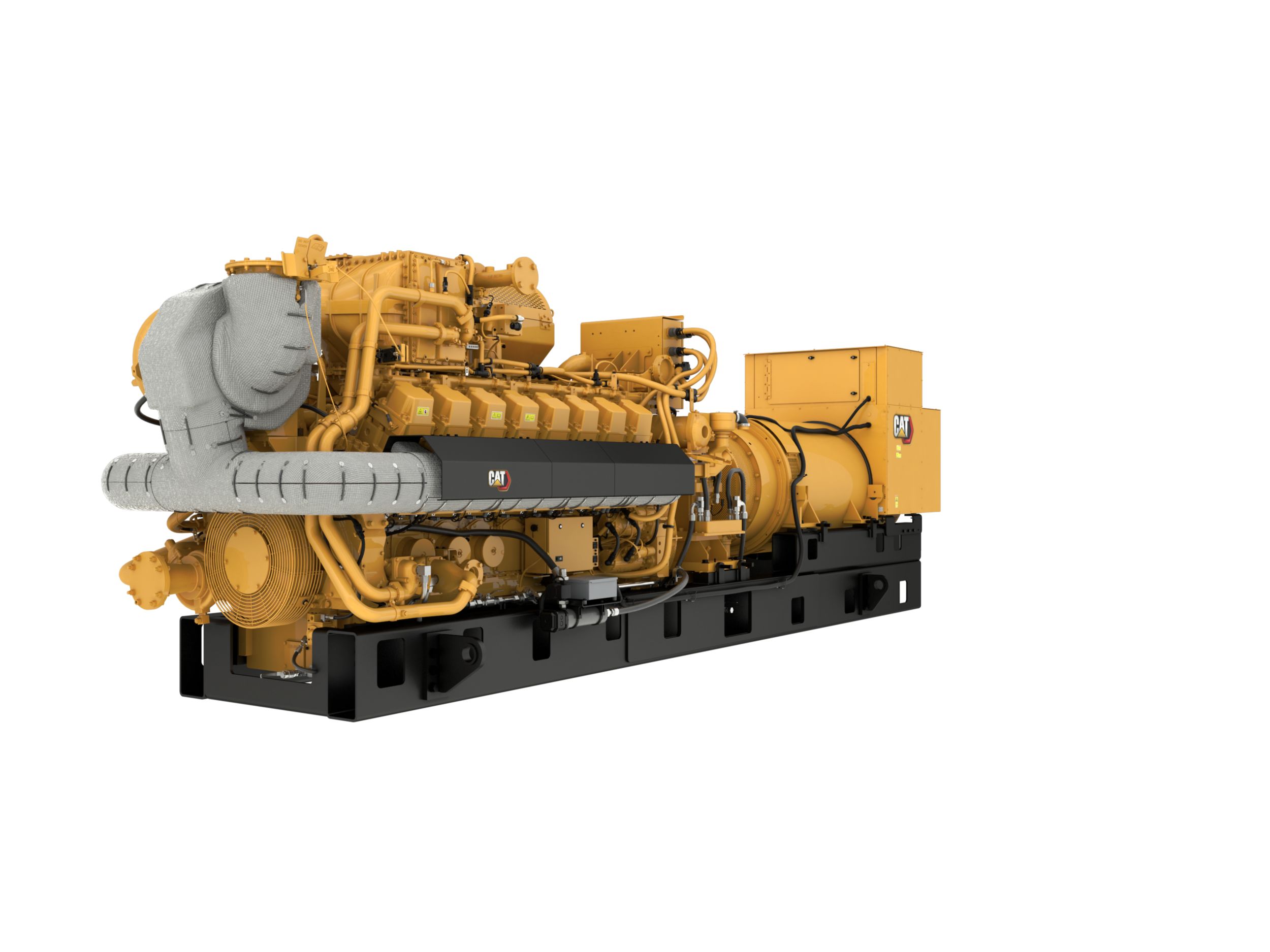 G3516H 60 Hz Gas Generator Sets Front Left view