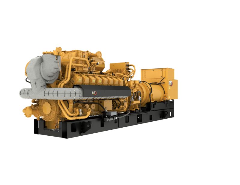G3516H 60 Hz Gas Generator Sets Front Left view