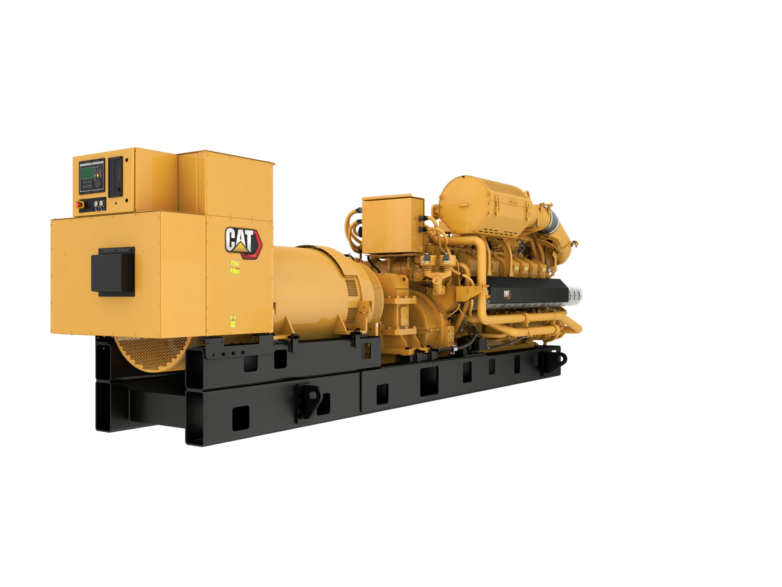 G3516H 60 Hz Gas Generator Sets Rear Right view