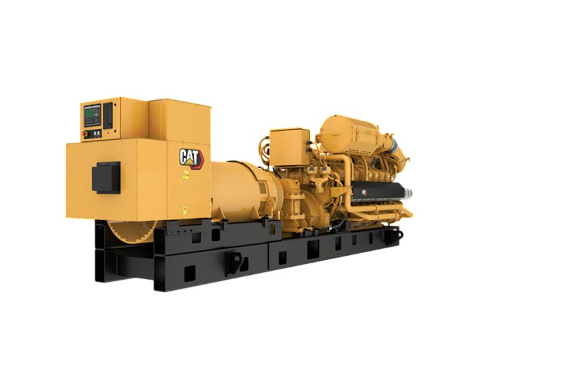 G3516H 60 Hz Gas Generator Sets Rear Right view