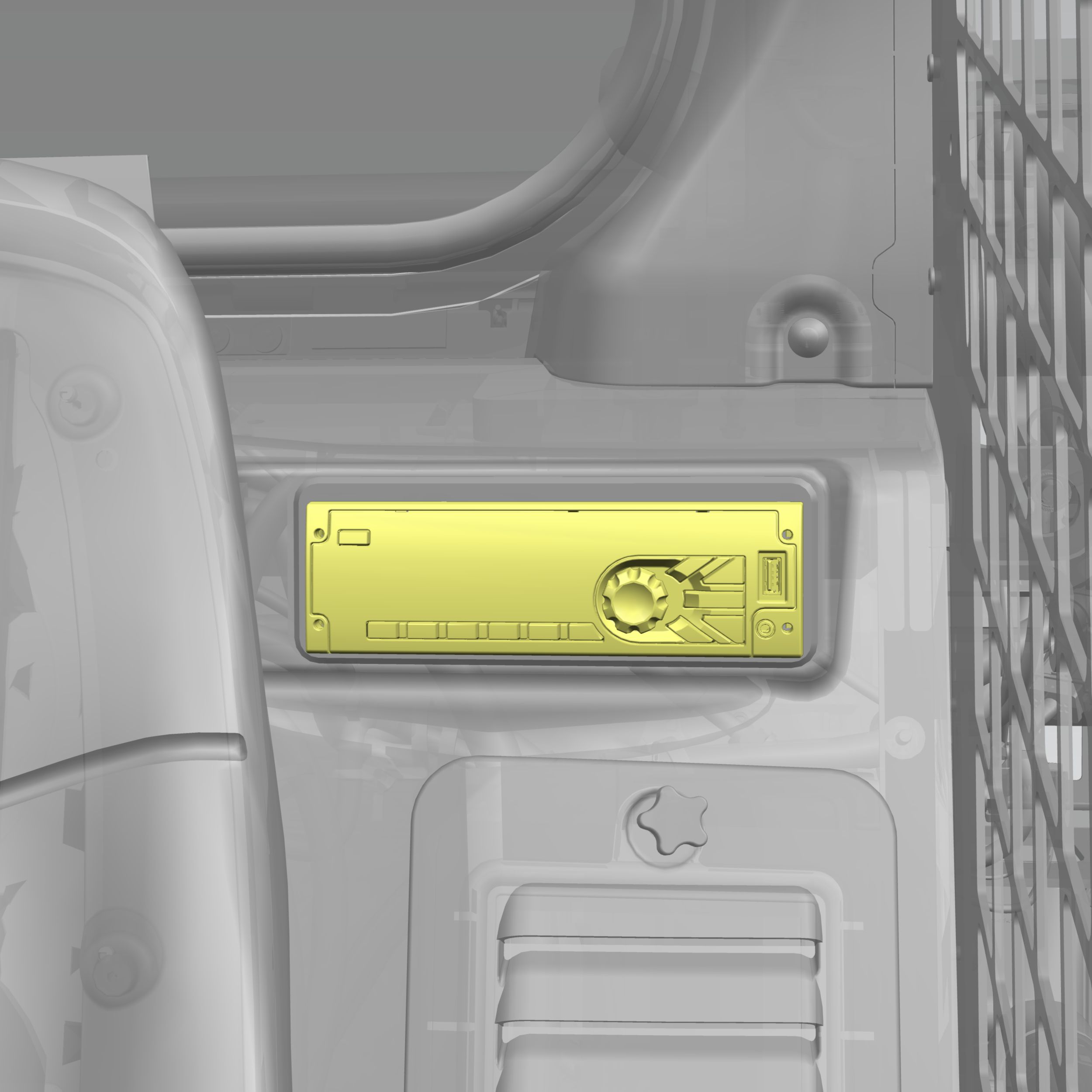 Radio (AM/FM/Bluetooth with Microphone 1