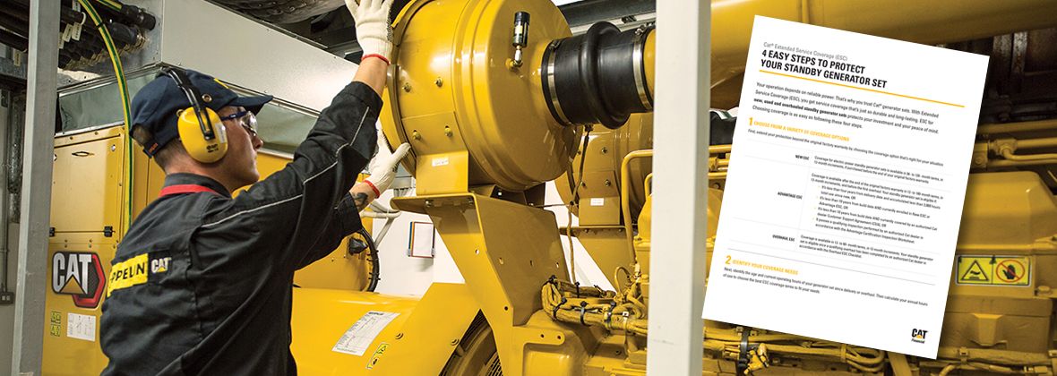 ESC pour groupes électrogènes de secours