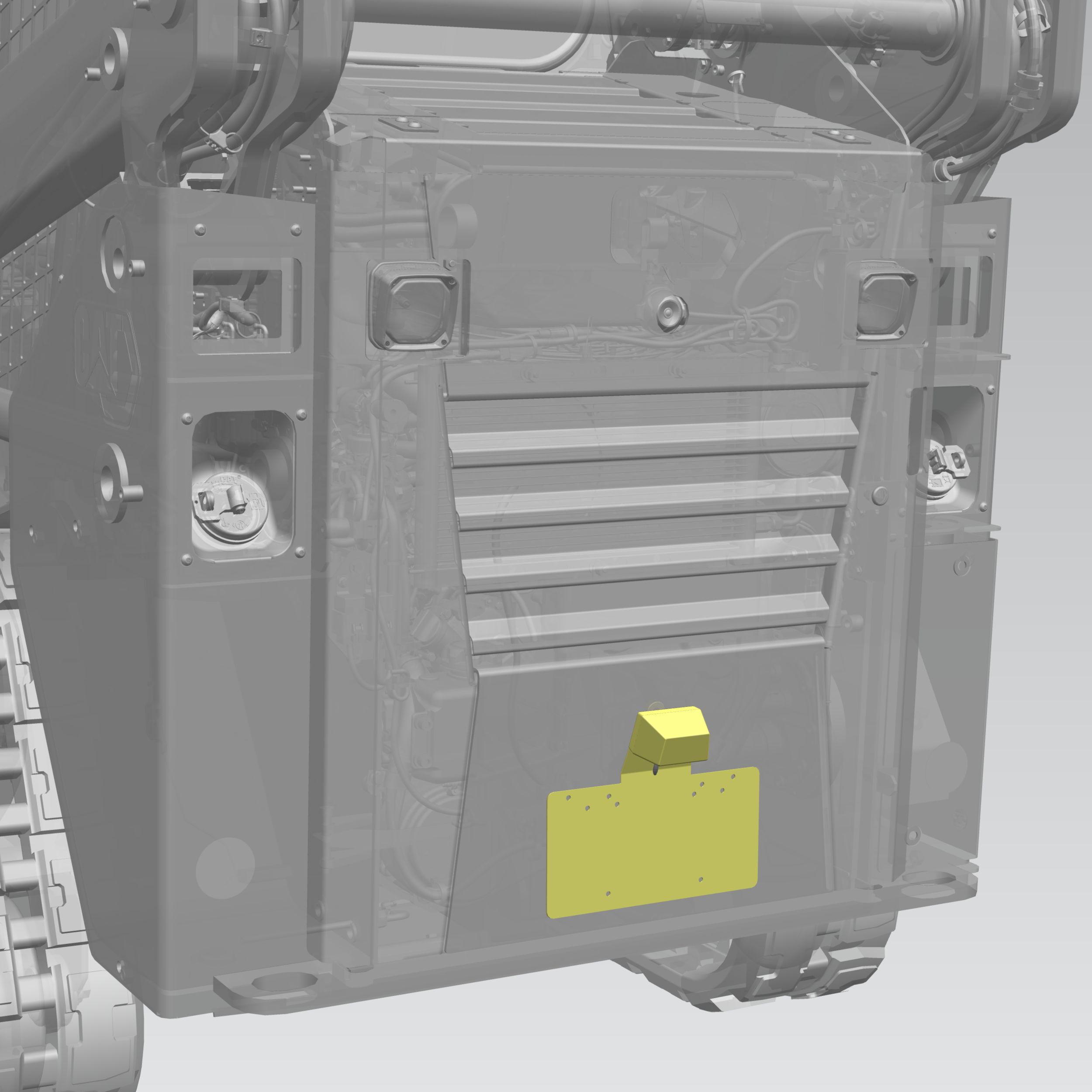 Roading License Plate