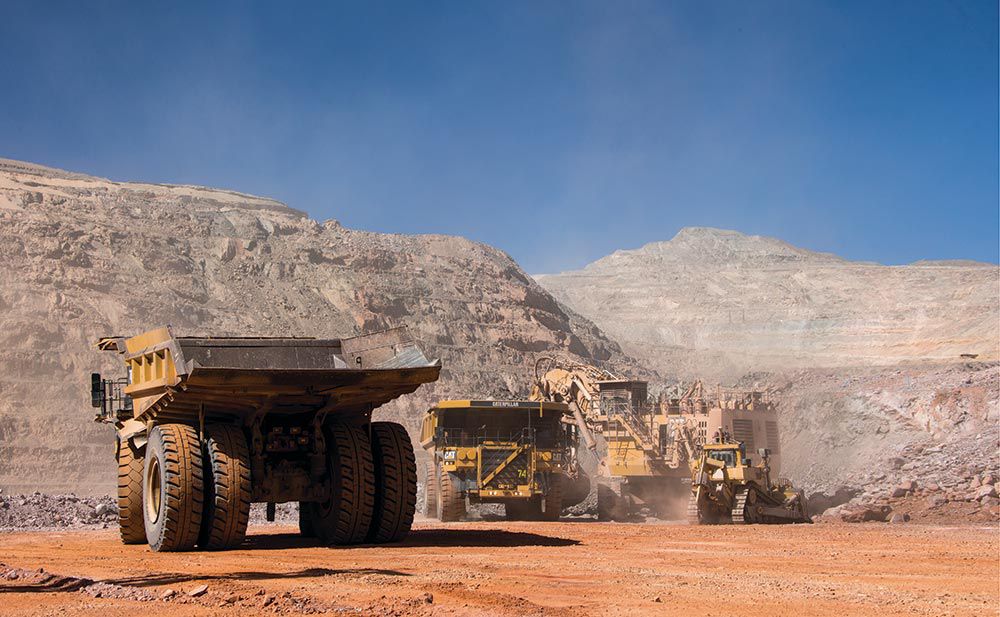 Fleet pour exploitation minière à ciel ouvert