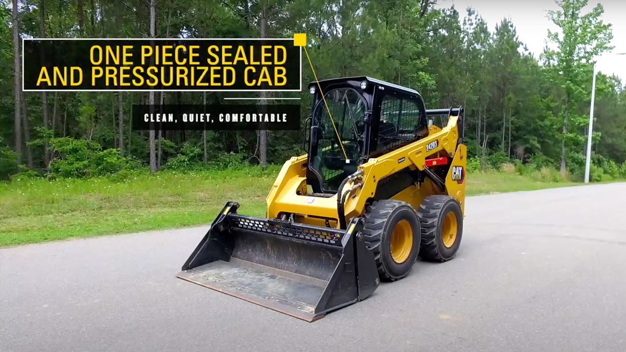 Cat D3 Skid Steer and Compact Track Loaders Features and Benefits Overview
