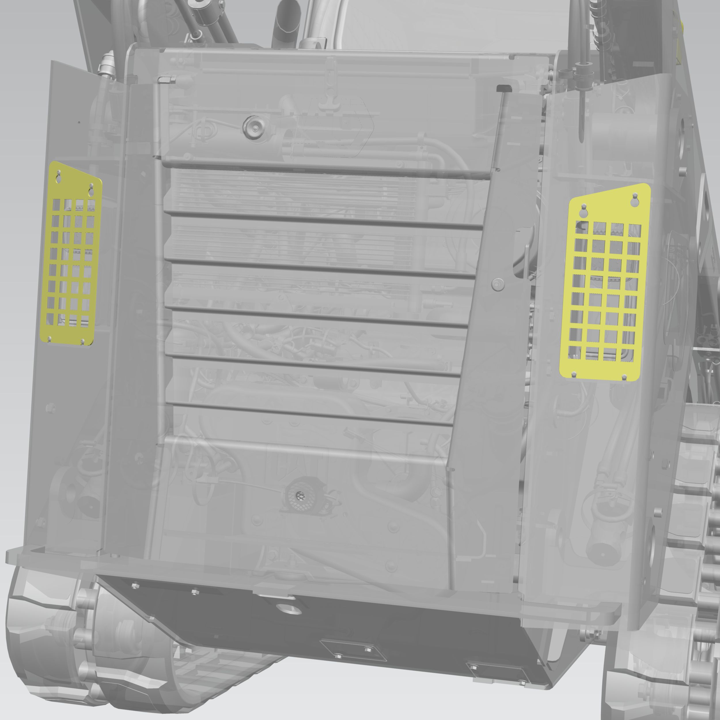 Guards (Lights, Auxiliary Hydraulic Connectors, and Work Tool Coupler) 2