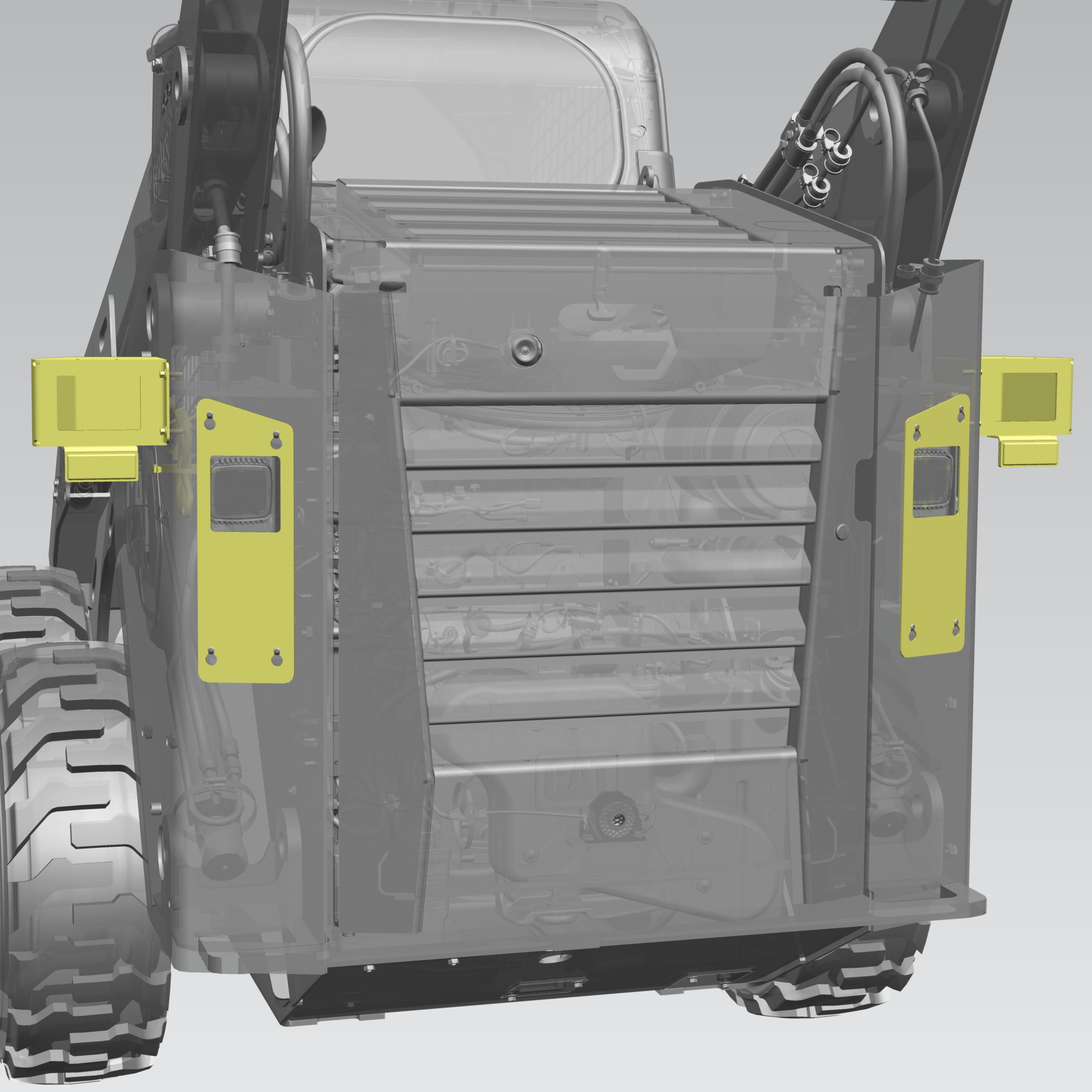 Rear Roading Lights (Wide Extension) 2