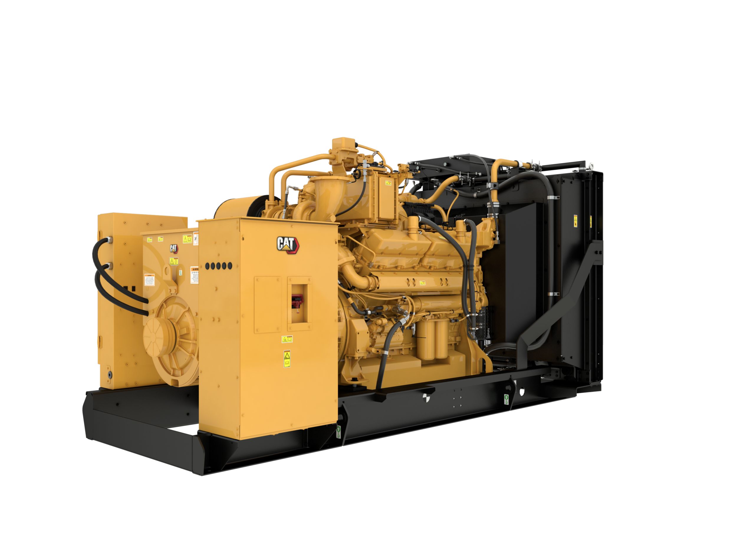 Cat G3412 مع الاستجابة السريعة