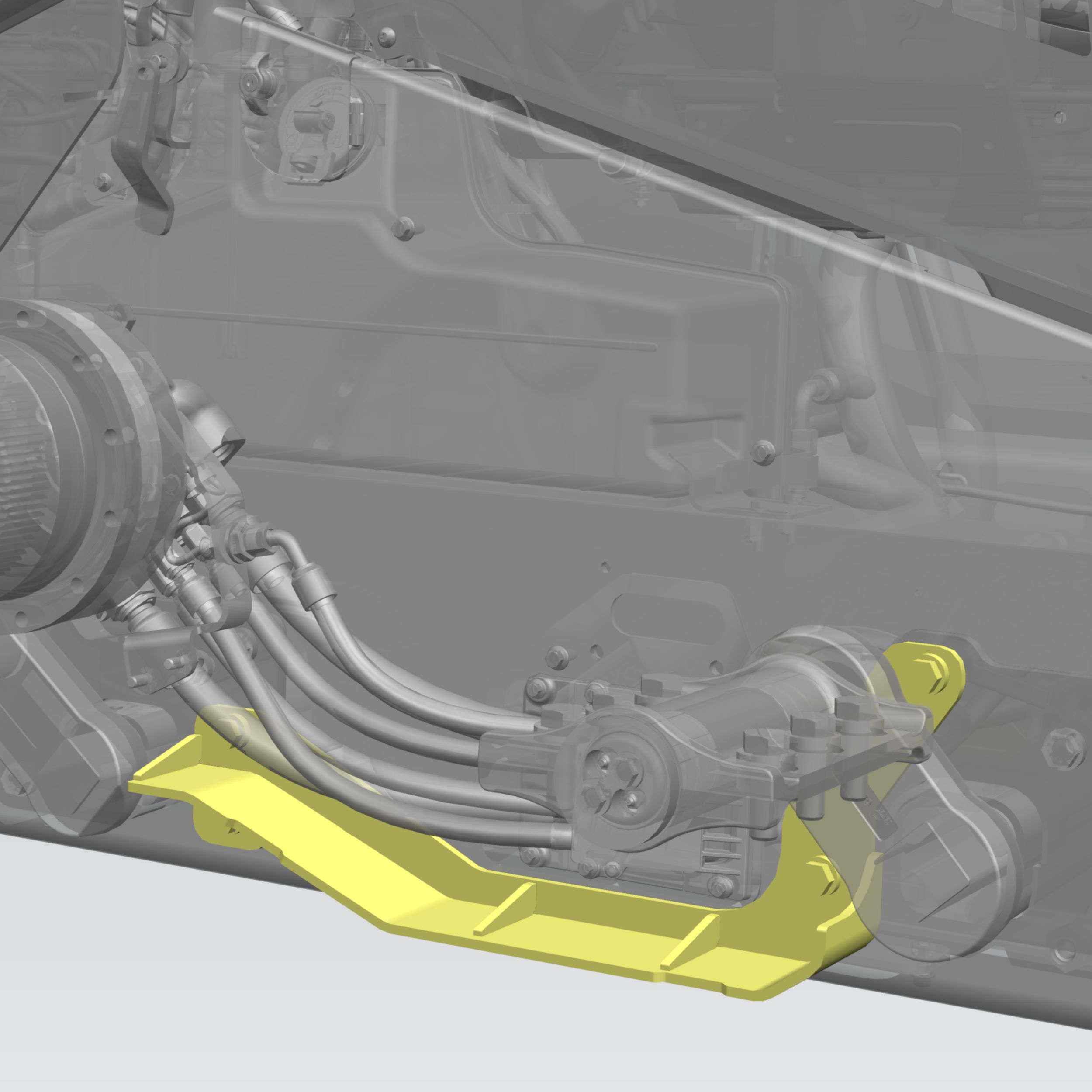 Compact Track Loader Drive Line Guards 2