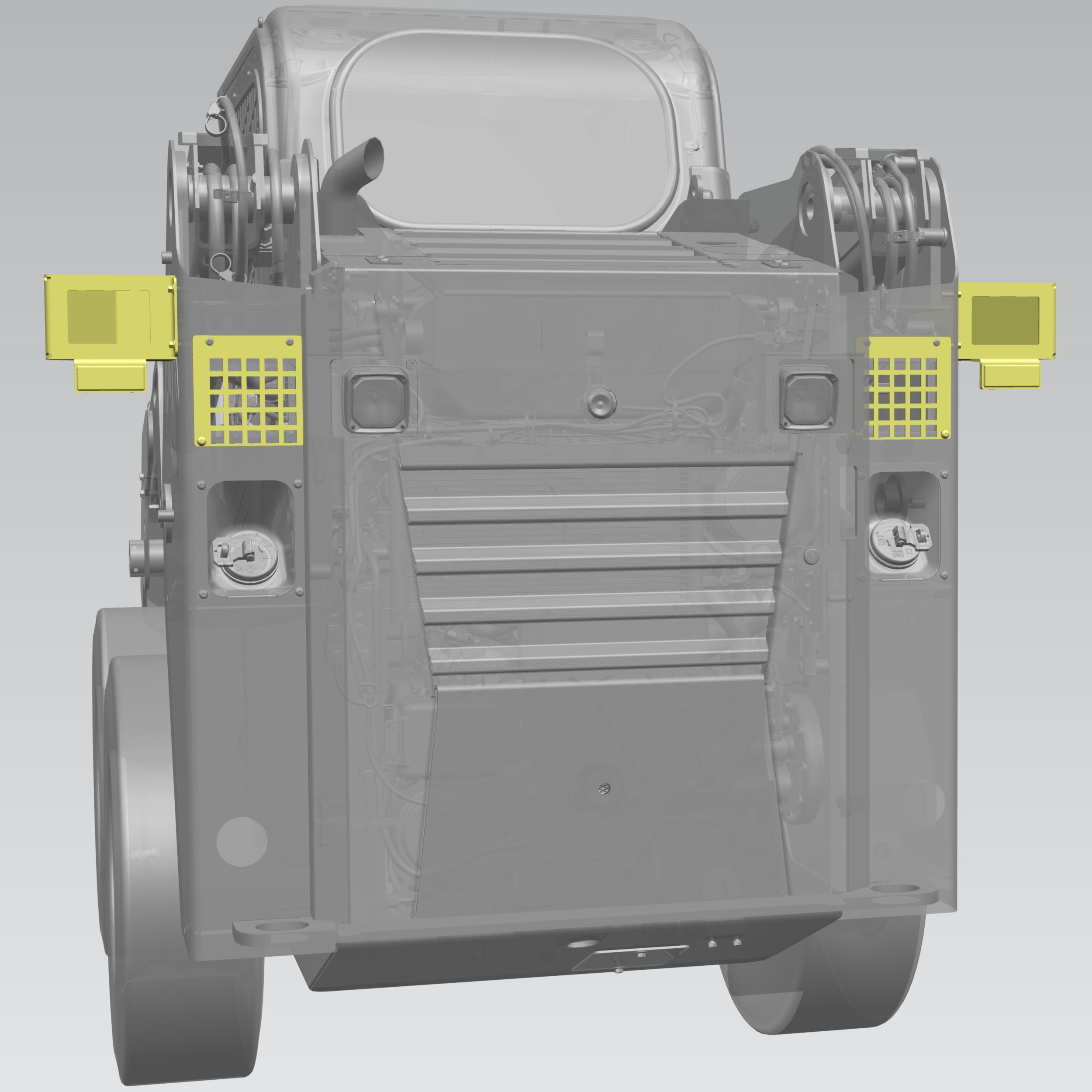 Rear Roading Lights (Wide Extension) 1