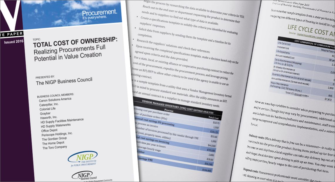 Total Cost of Ownership: Realizing Procurement's Full Potential In Value Creation