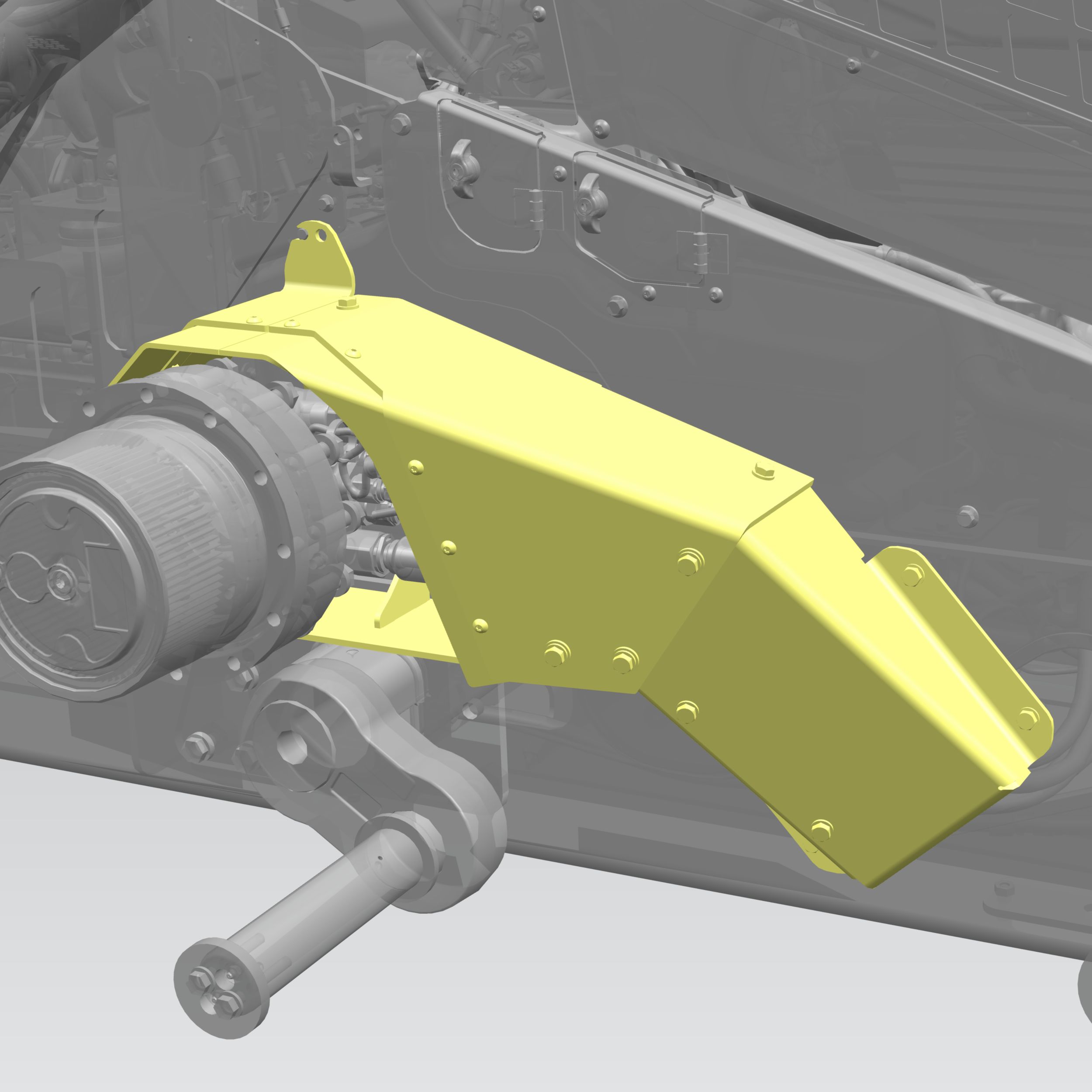Compact Track Loader Drive Line Guards 6