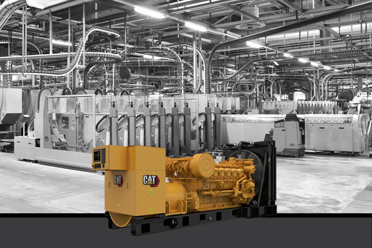 Dieselgenerator 3512 (60 Hz) | 890–1250 kW