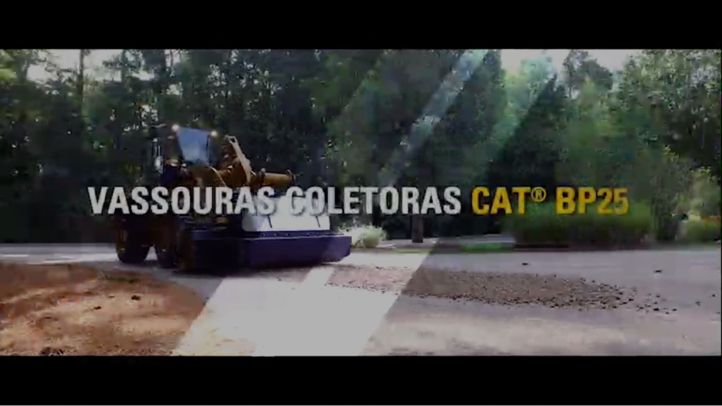 Características da Vassoura Coletora Cat® BP25