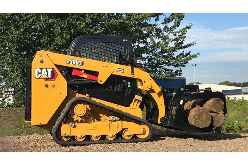 cat track skid steer