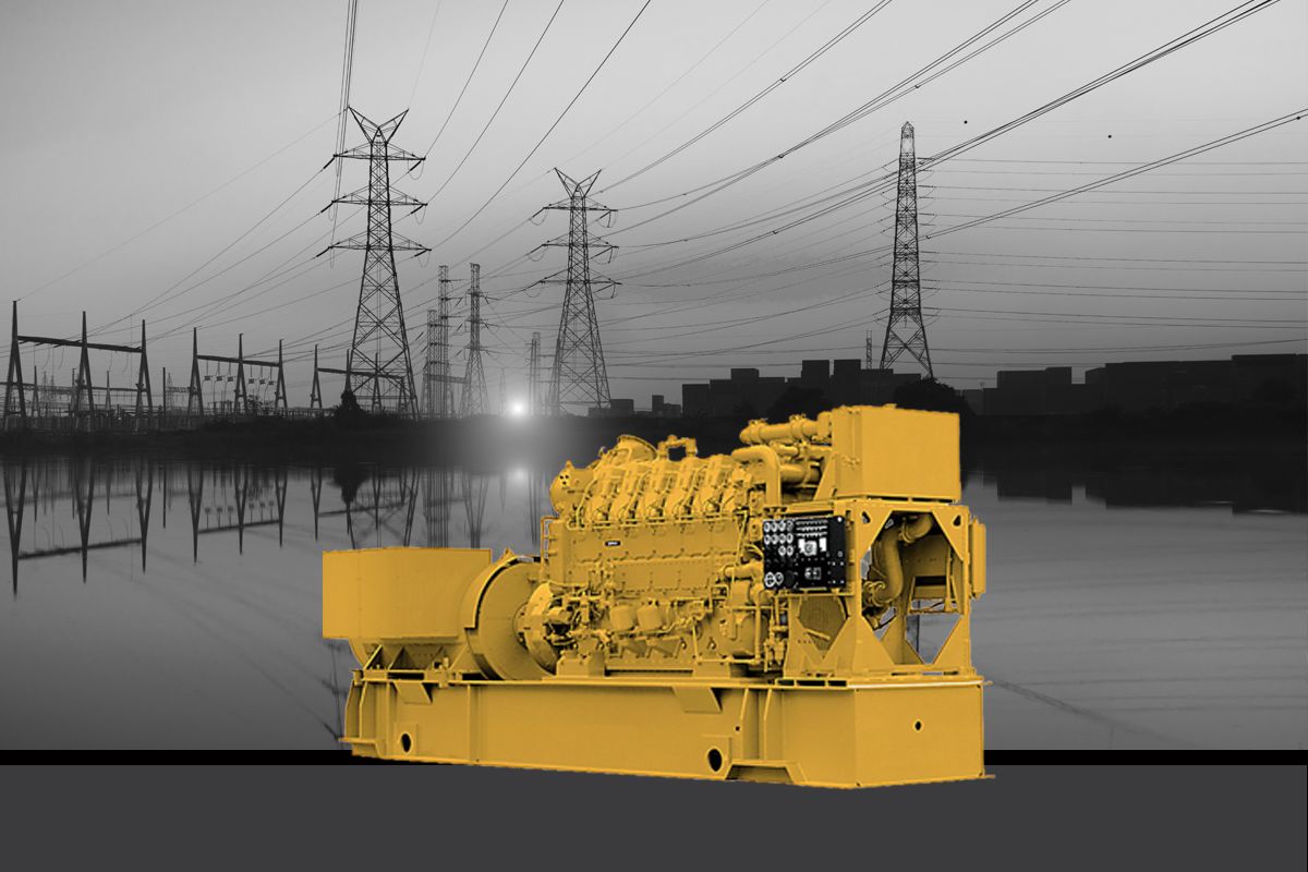 3606 Generator Set (Medium Speed)