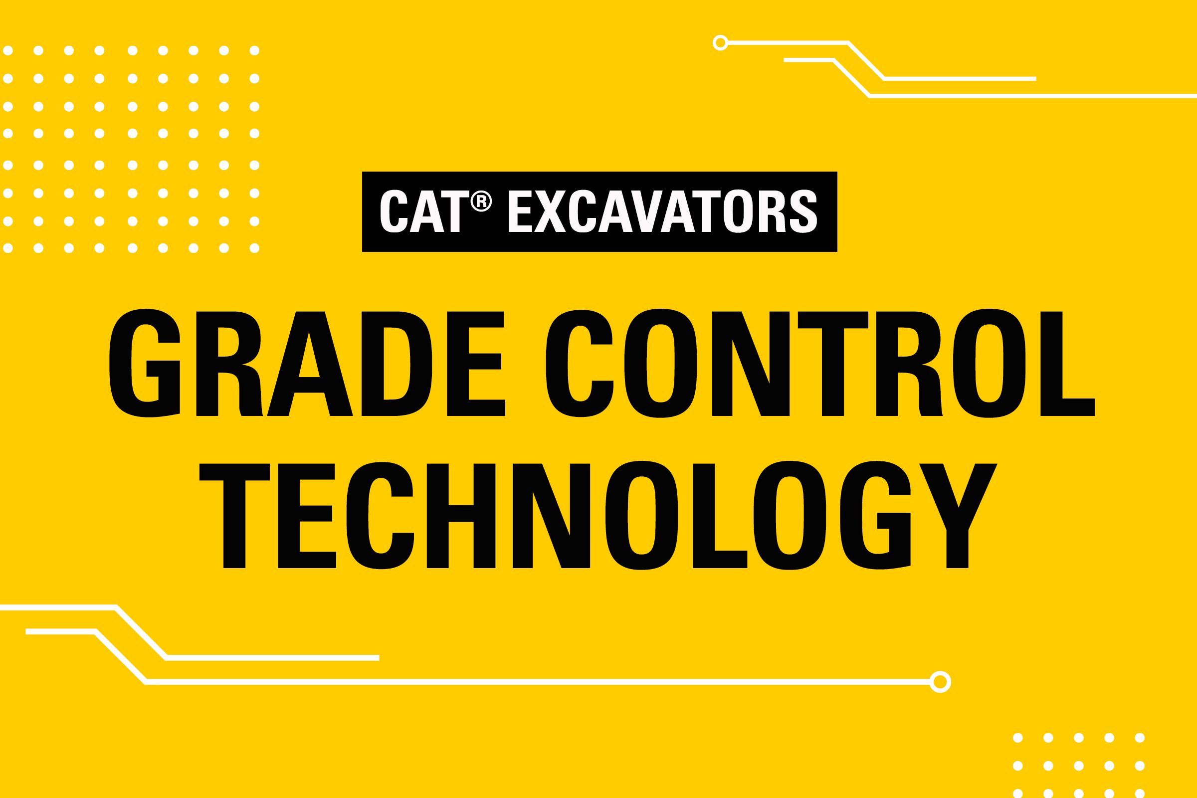 Excavators Grade Control Technology