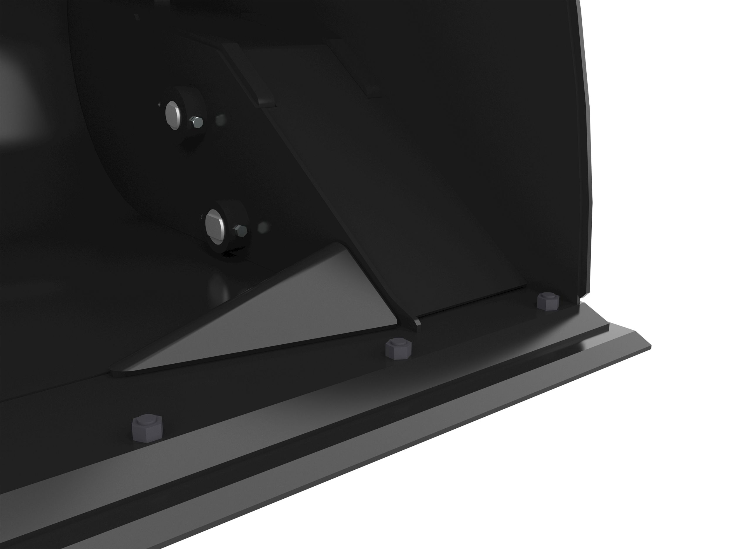 Goussets de coin du godet