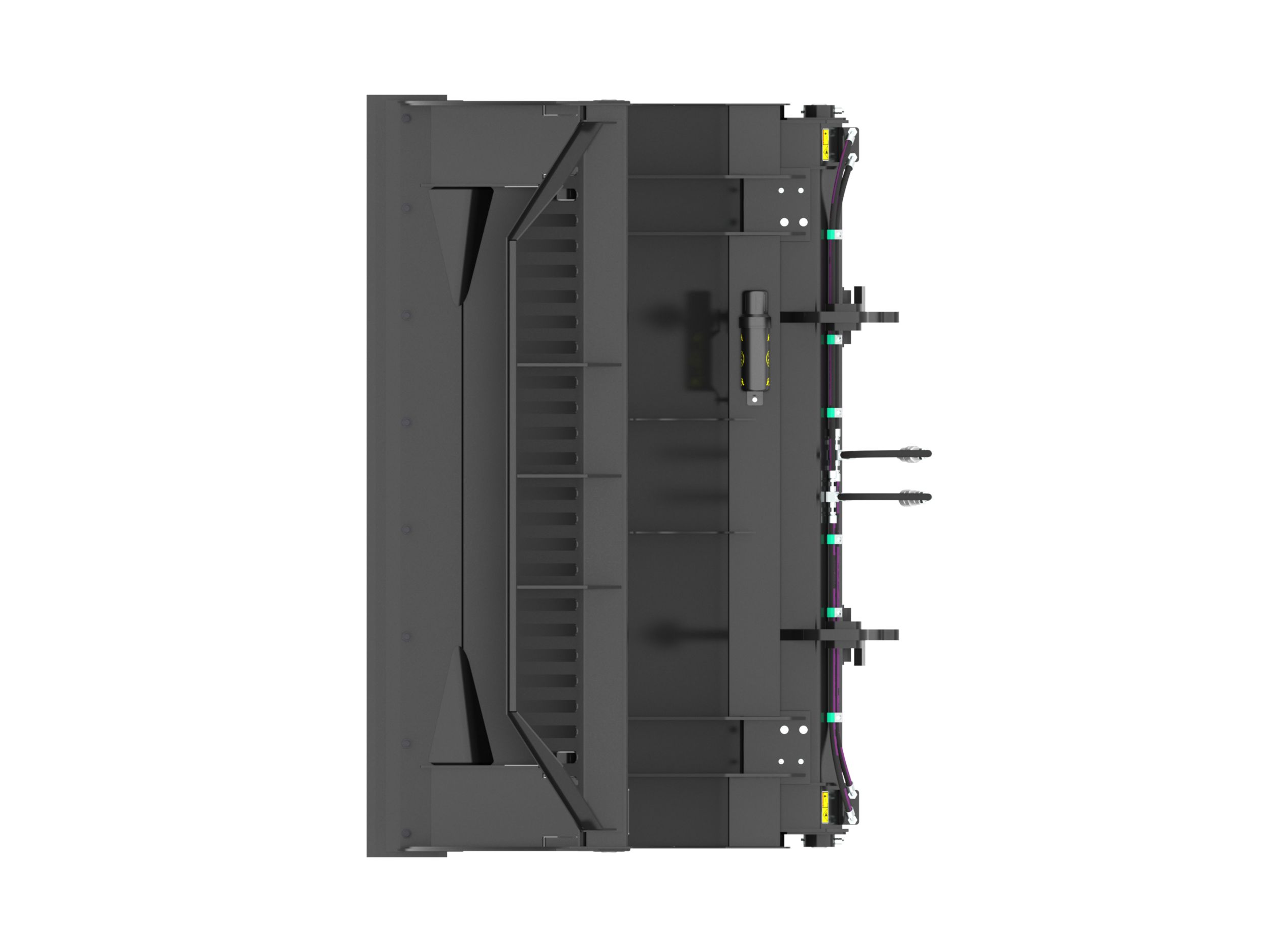 High Dump Buckets 2.5 m3 ( 3.3 yd3), ISO Coupler, Bolt-On Cutting Edge