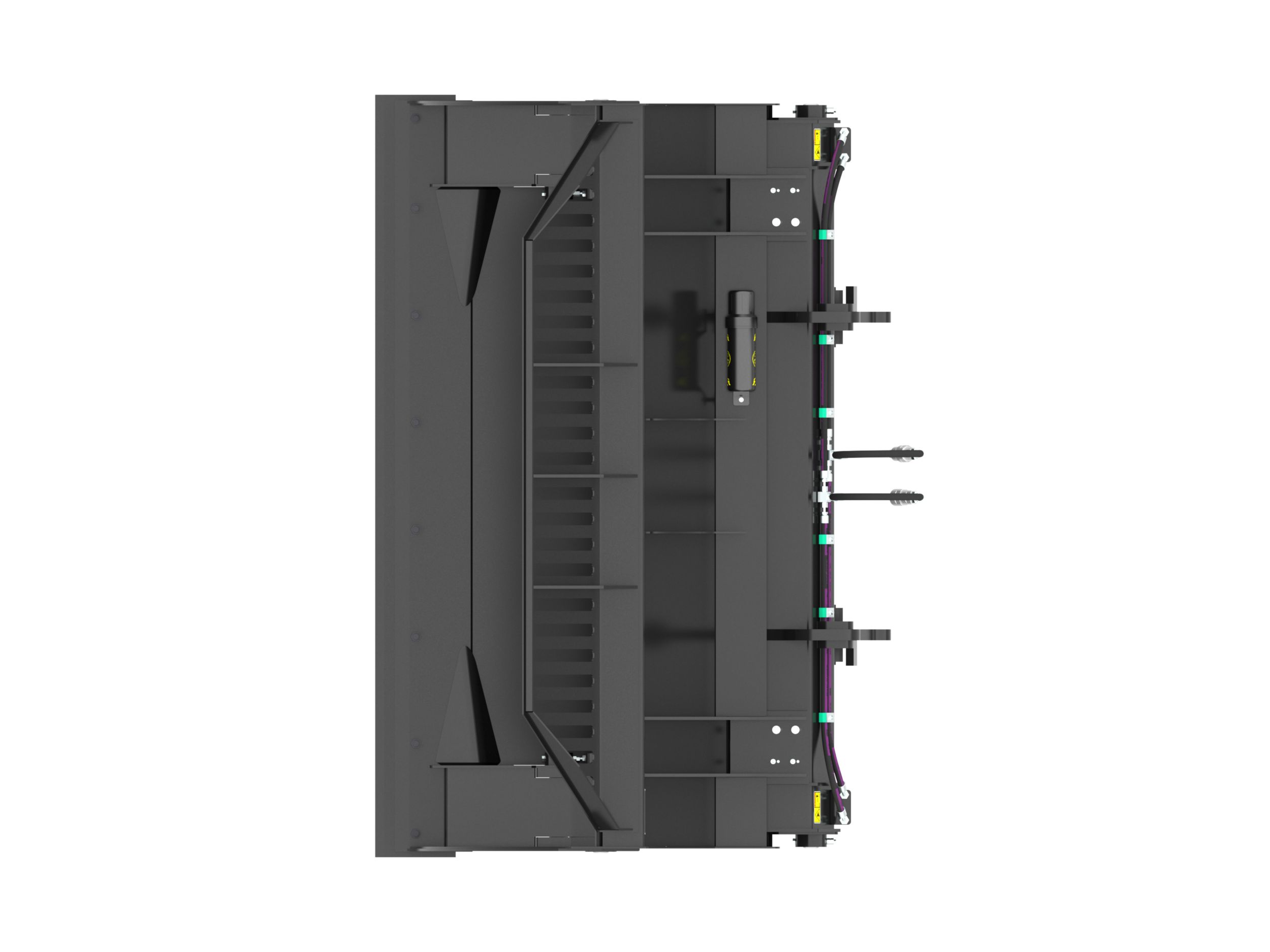 High Dump Buckets 2.1 m3 ( 2.7 yd3), ISO Coupler, Bolt-On Cutting Edge