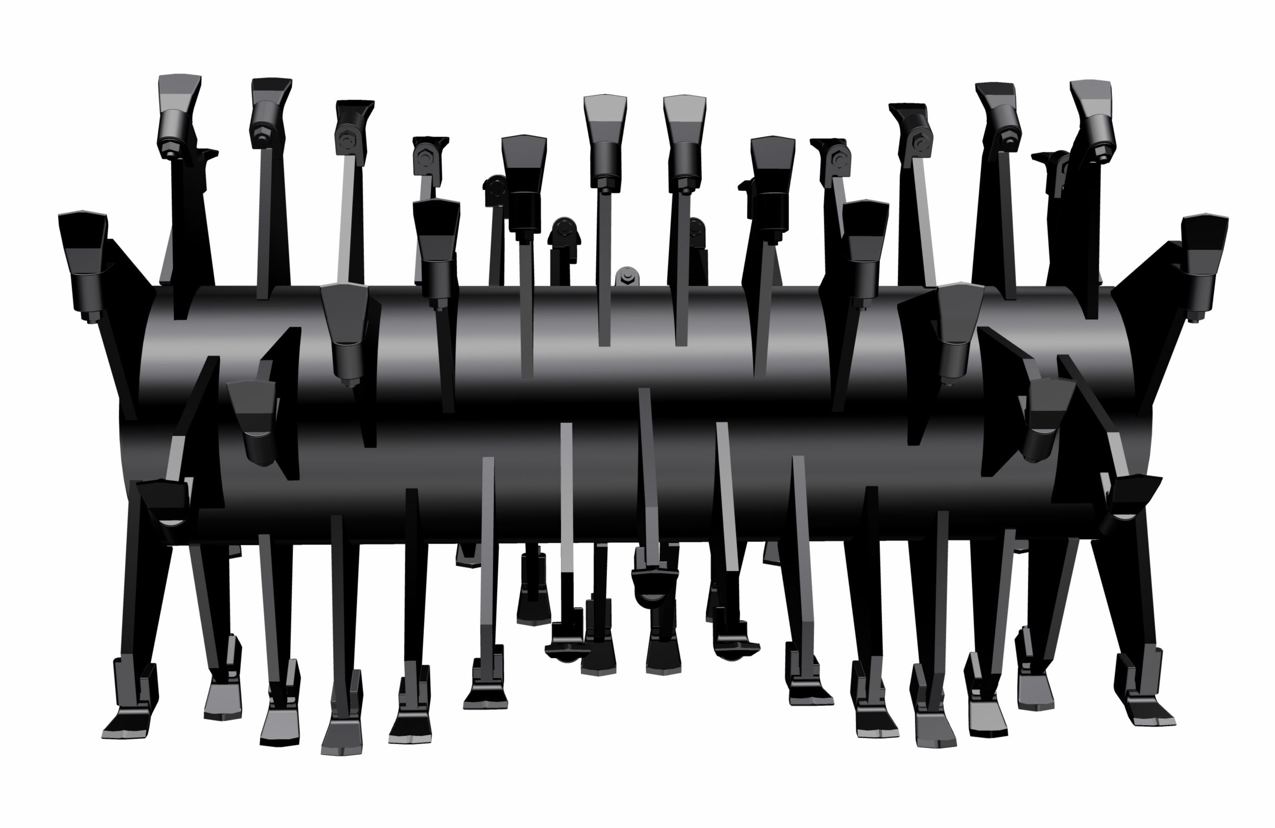 适用于再生的铲式转子