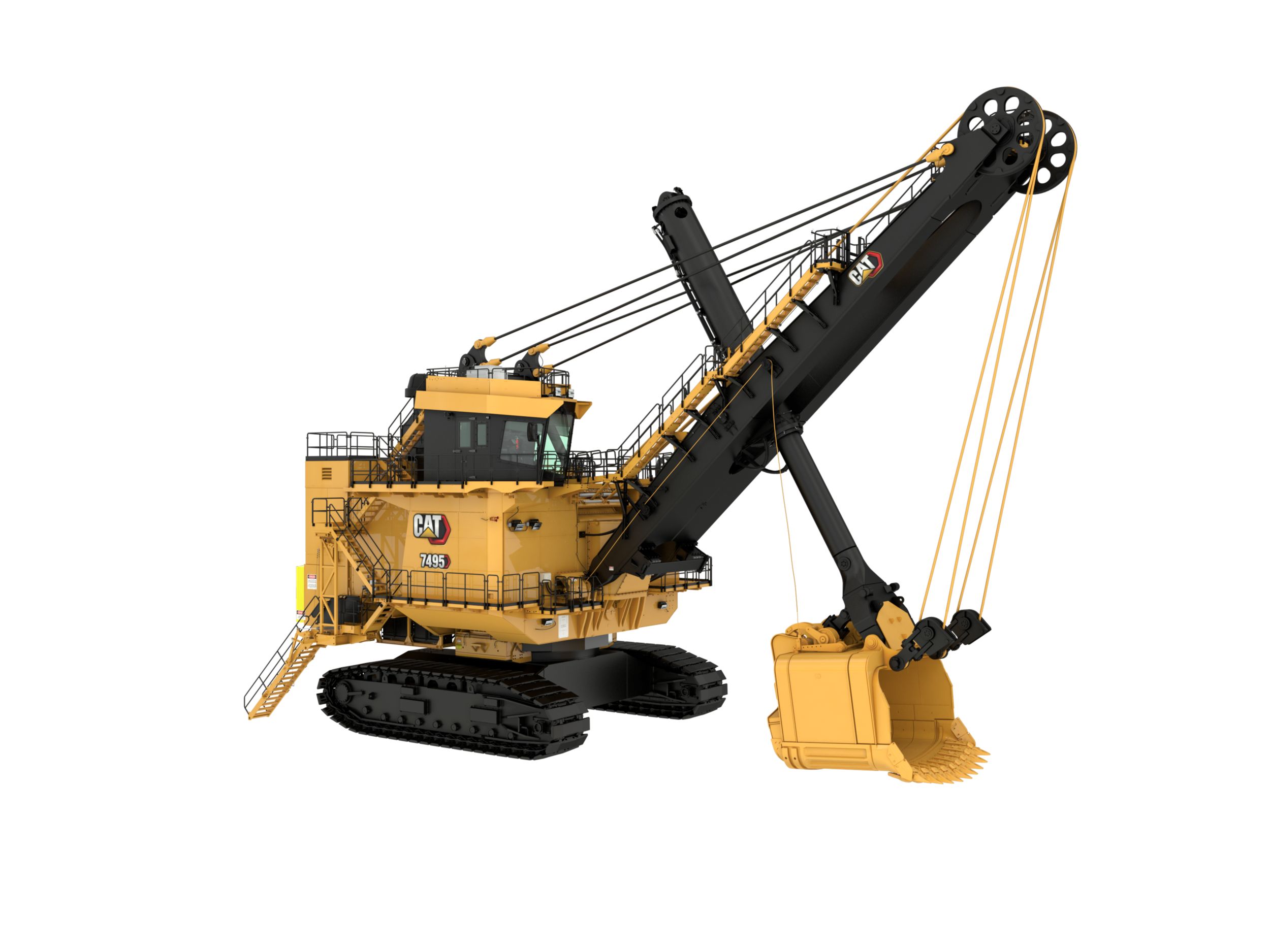 7495 Electric Rope Shovel - Cleveland Brothers Cat