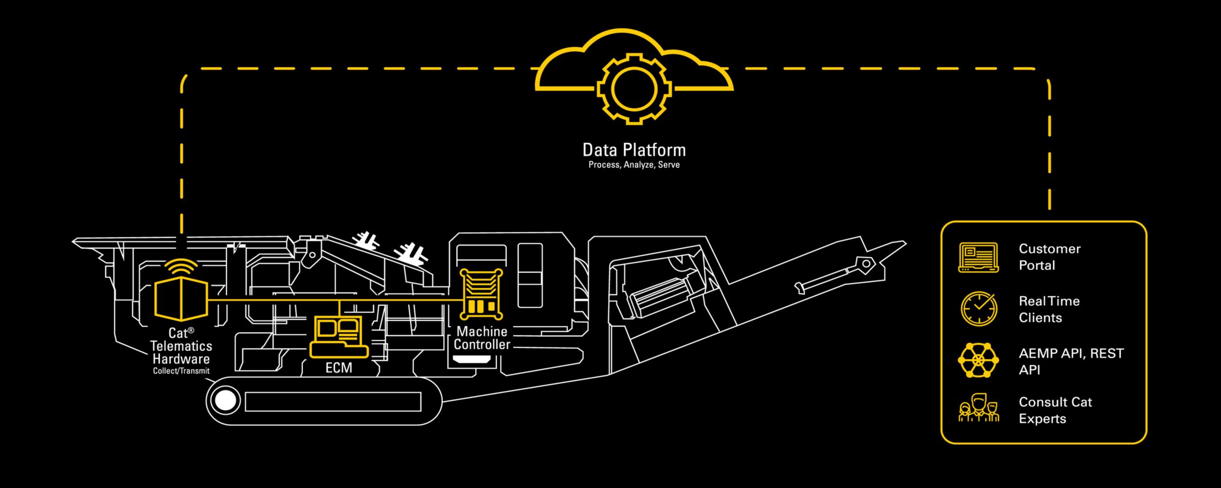 Cat digital services global connectivity