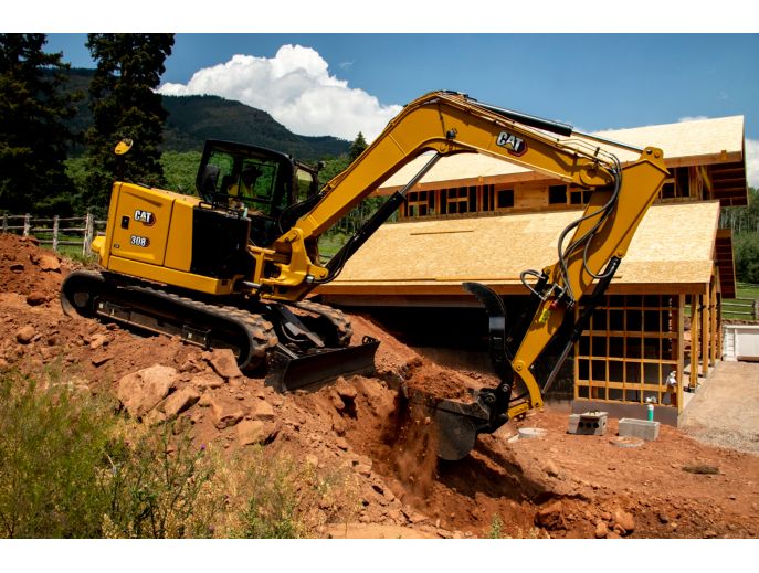 308 CR Mini Hydraulic Excavator