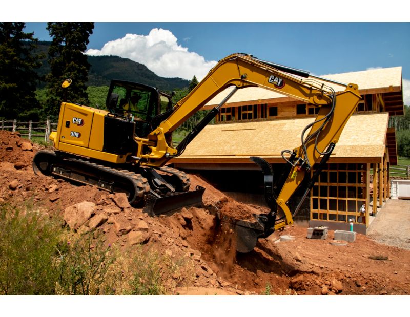 308 CR Mini Hydraulic Excavator