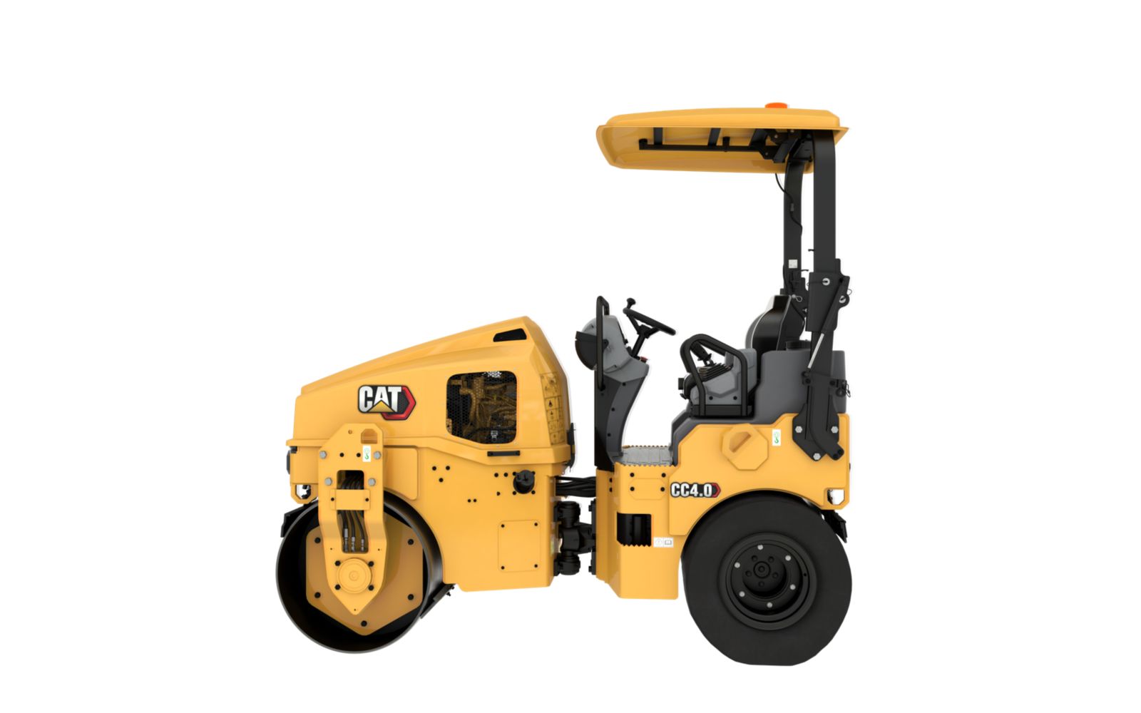 CC4.0 tandem roller, left side