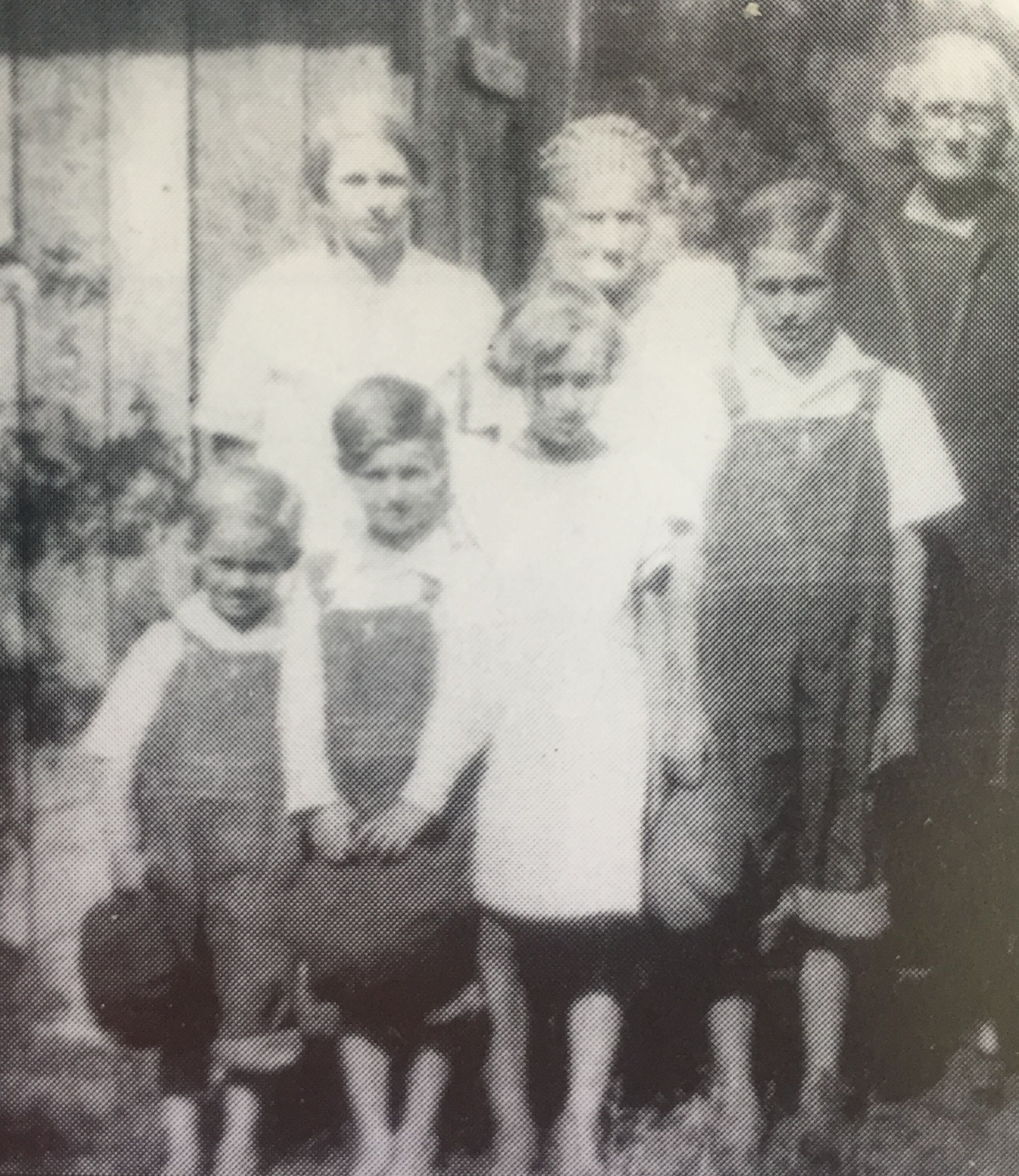 KW Nichols With Family As A Child