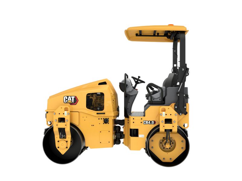 CB4.0 tandem roller, left side