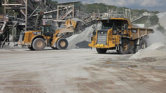 Quarry & Aggregates Job Site