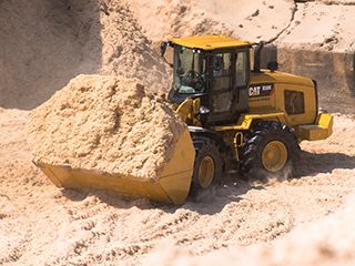 Carregadeira de Rodas e Manipulador de Cana de Açúcar modelo 938K da Cat