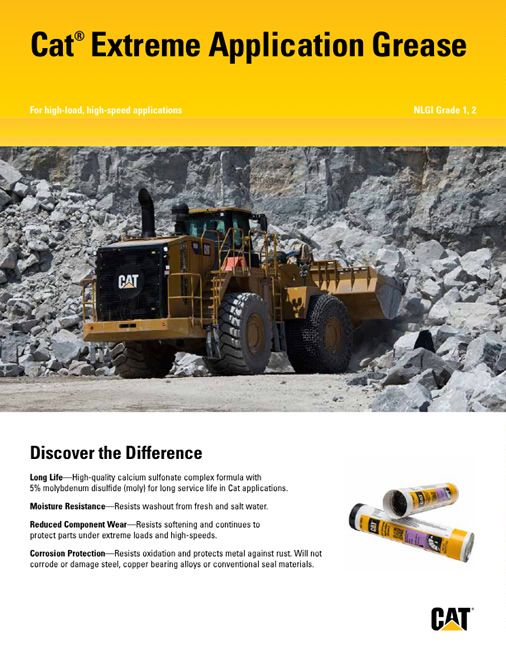 Cat Greases Cat Caterpillar