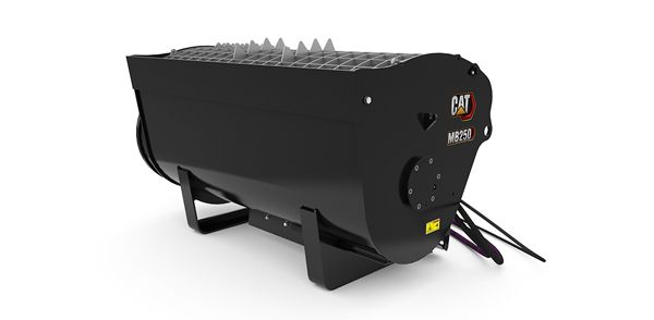 Caçambas Misturadoras. Ferramentas de trabalho Cat, garantia