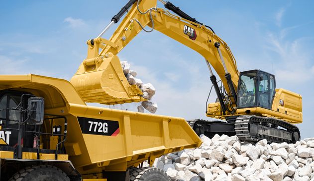 Escavadeira Cat 345 GC