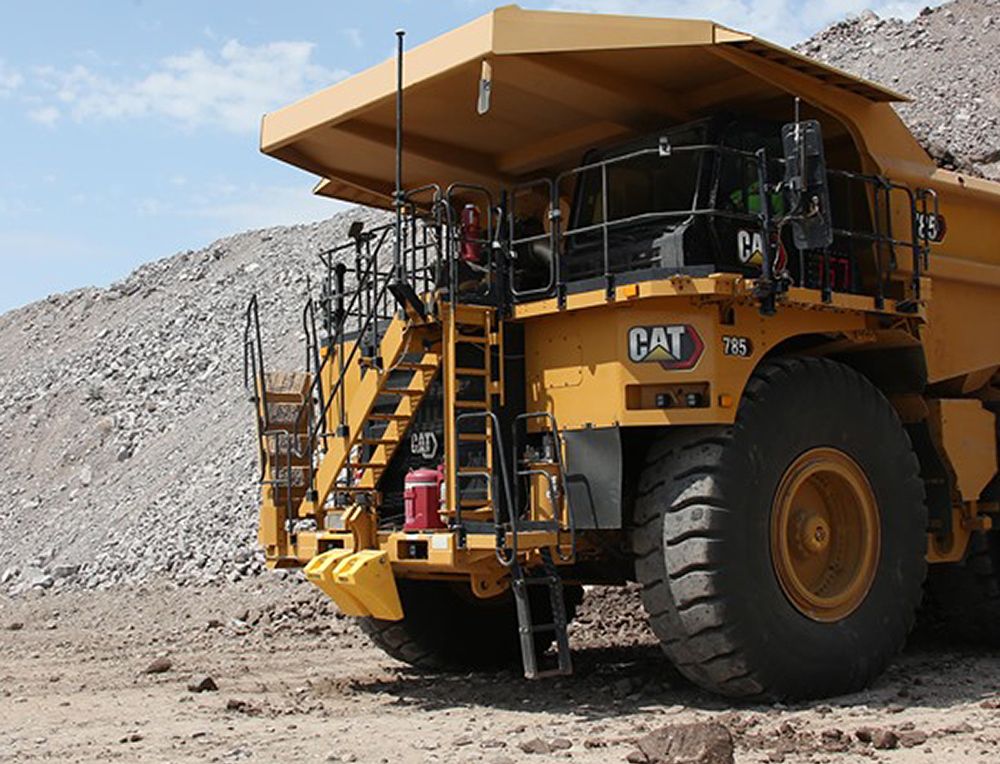 Двигатель cat 785
