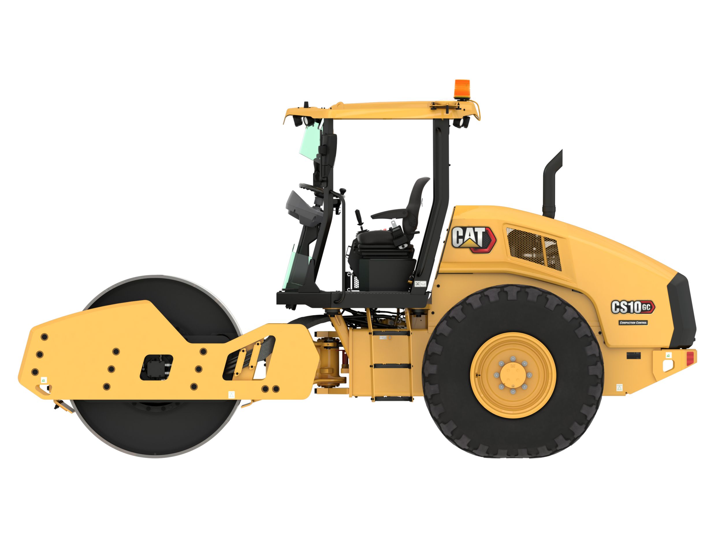 84 Single Smooth Drum Ride-On Vibratory Roller Compactor